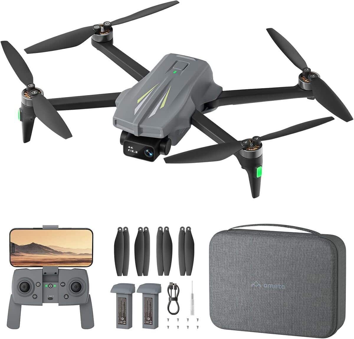 Test du drone Ameta S20 : caméra 4K et fonctionnalités avancées