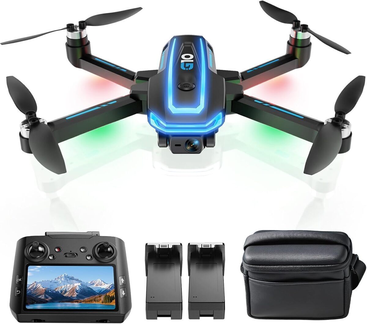 Test du drone G10 GPS : caméra 4K et vol de 45 minutes
