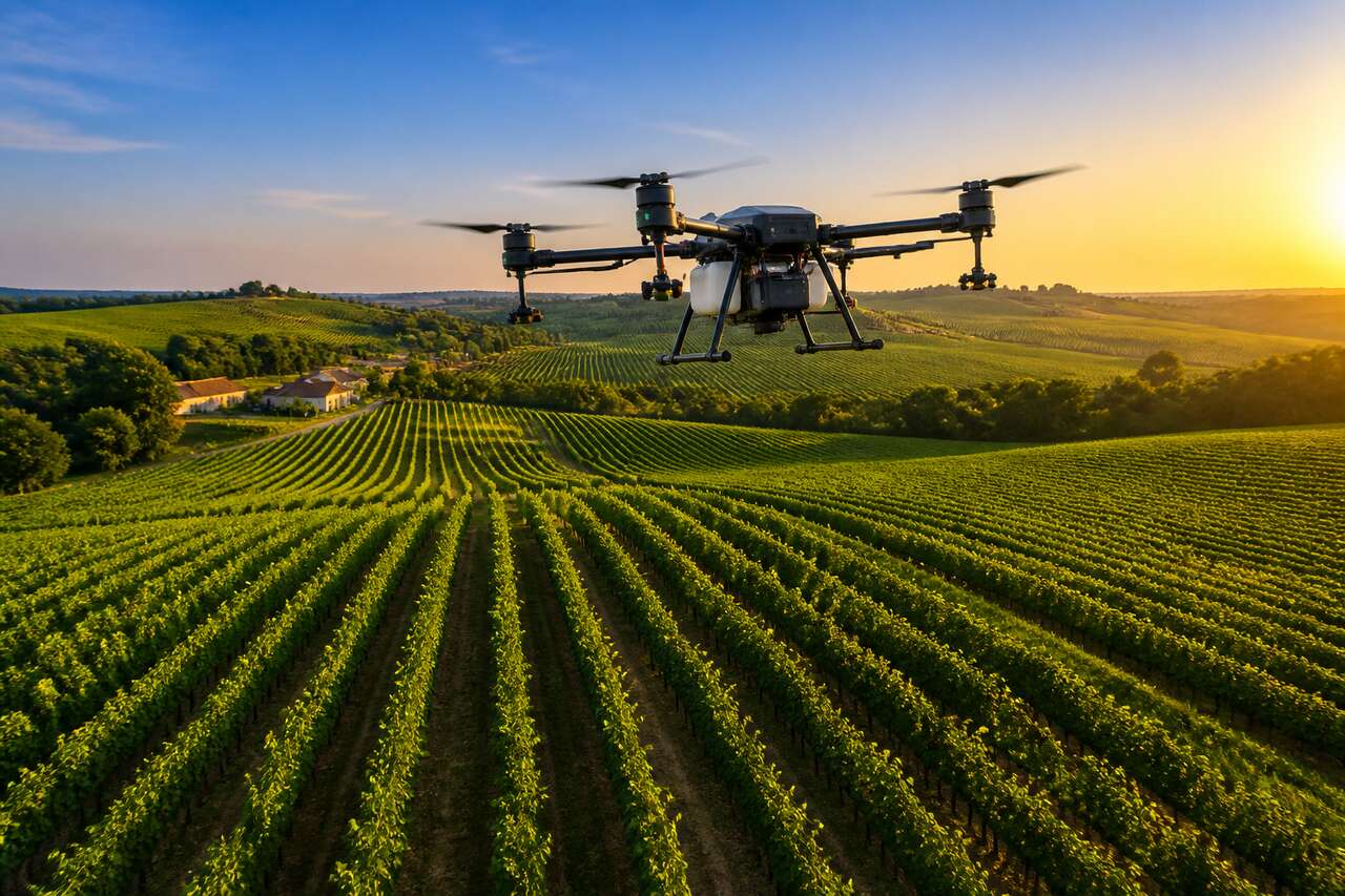 Pourquoi le drone s’invite dans les vignes Pourquoi le drone s’invite dans les vignes