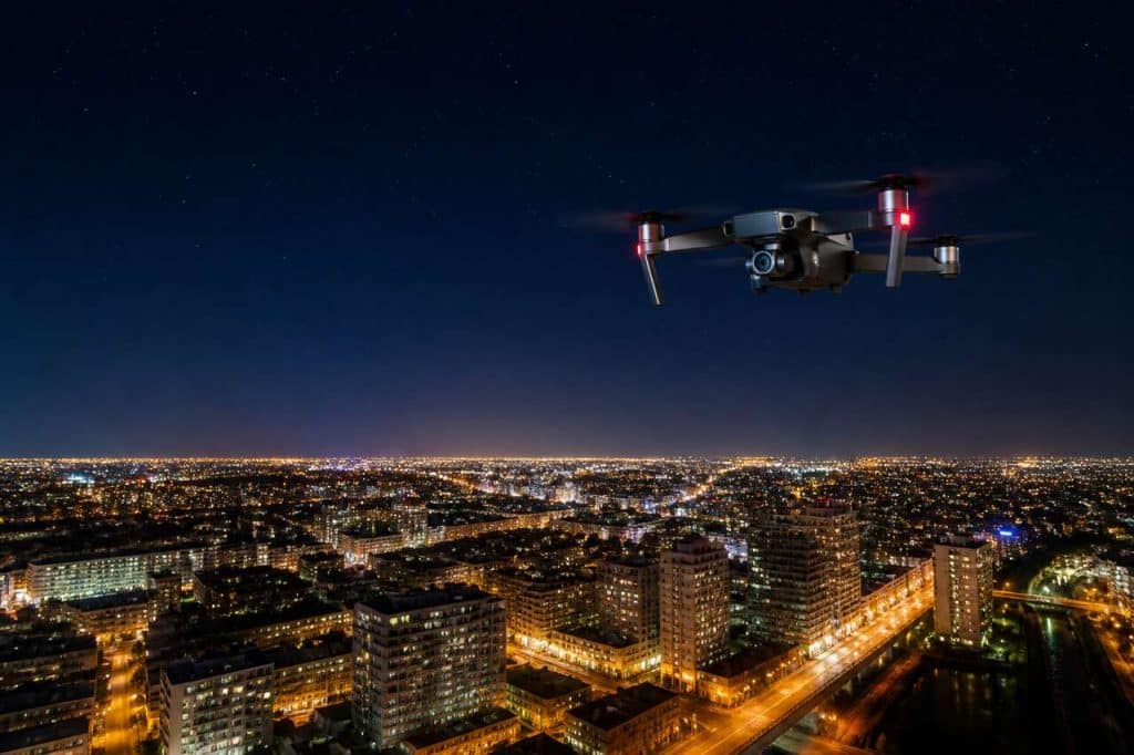Vol de nuit en drone : suivez le guide complet
