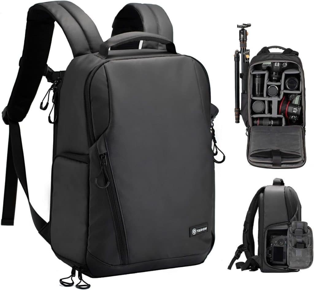 Test du sac à dos Tarion TR-XL pour appareil photo : grand, pratique et étanche