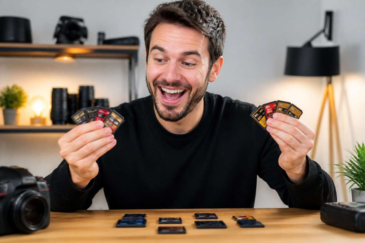Quelle carte mémoire choisir pour la photographie ?