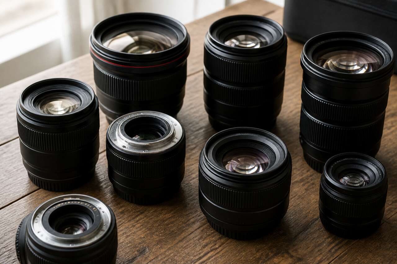 Comprendre les abréviations des objectifs photo