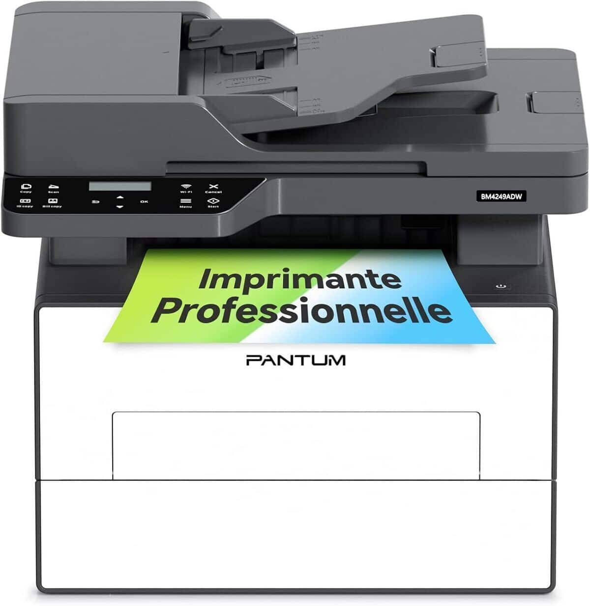 Test imprimante laser Pantum BM4249ADW : multifonction performante