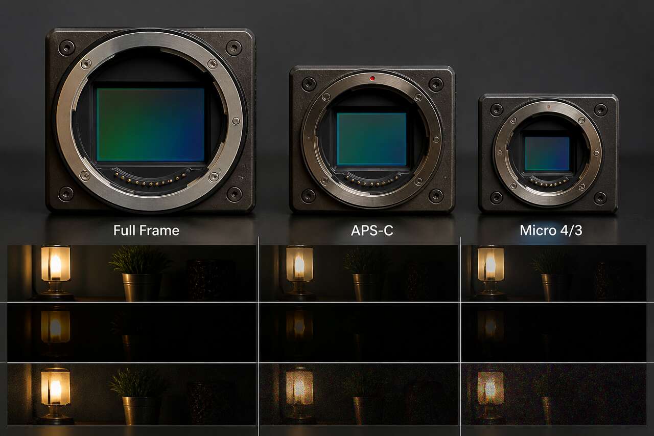 Basse lumière et dynamique : iso, bruit et récupération des ombres Basse lumière et dynamique : iso, bruit et récupération des ombres