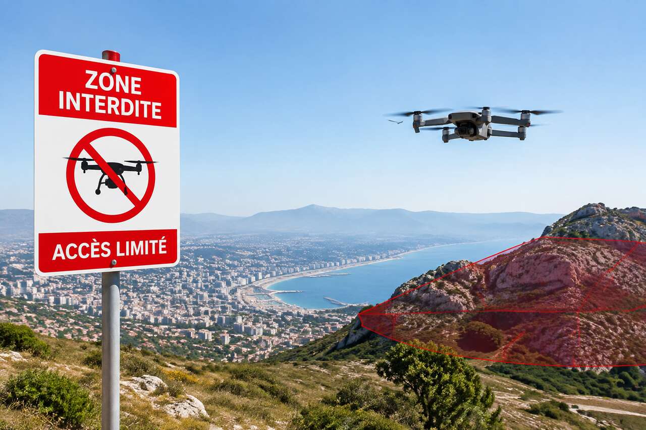 Les zones où il est interdit ou fortement limité de voler Les zones où il est interdit ou fortement limité de voler