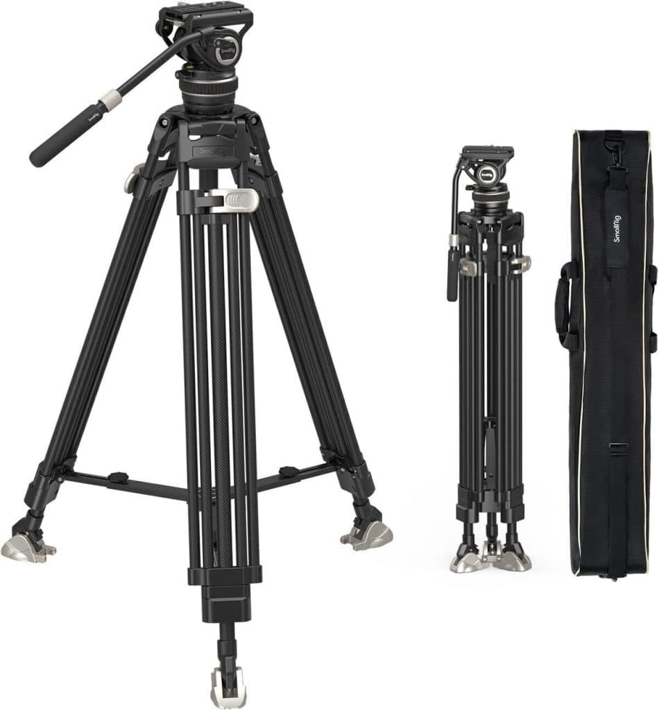 Test du trépied SmallRig AD-100 : robustesse et hauteur ajustable