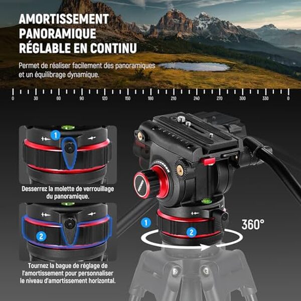 Découvrez notre test complet du trépied Neewer TP75 : robustesse, fluidité de mouvement et performance pour vos vidéos professionnelles. 