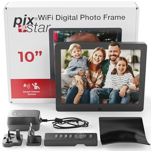 Découvrez notre test du cadre photo numérique WiFi Pix Star : stockage illimité, détecteur de mouvement et toutes les fonctionnalités pour partager vos photos en famille. 