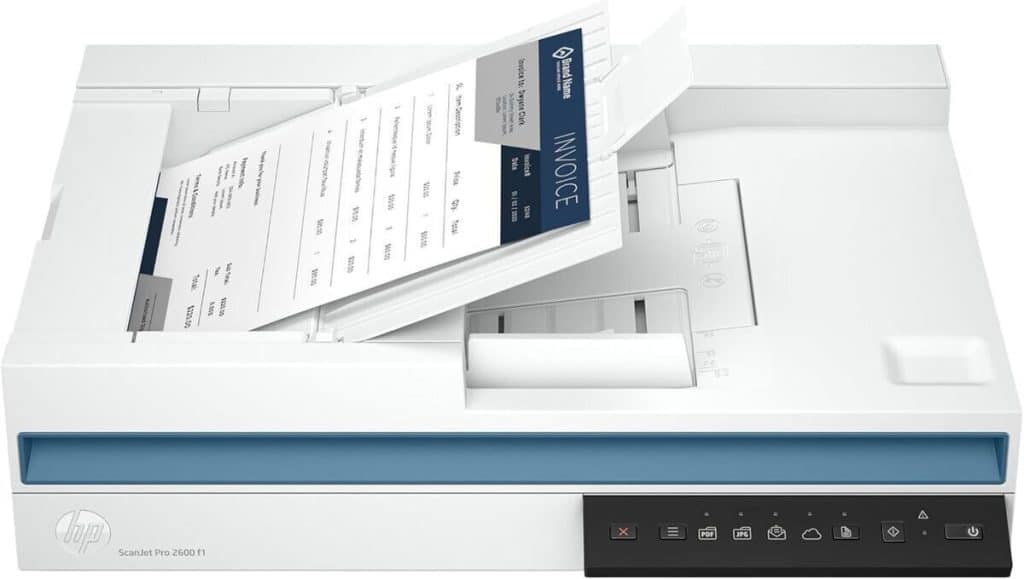 Test du scanner HP ScanJet Pro 2600 f1